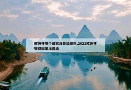 欧洲杯哪个国家没晋级球队,2021欧洲杯哪些国家没晋级