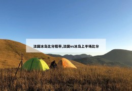 法国冰岛比分赔率,法国vs冰岛上半场比分