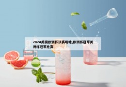 2024美国欧洲杯决赛场地,欧洲杯冠军美洲杯冠军比赛