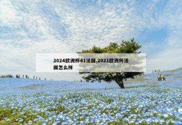 2024欧洲杯41法国,2021欧洲杯法国怎么样